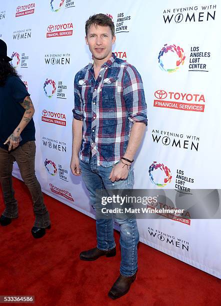 Singer-songwriter James Blunt attends An Evening with Women benefiting the Los Angeles LGBT Center at the Hollywood Palladium on May 21, 2016 in Los...