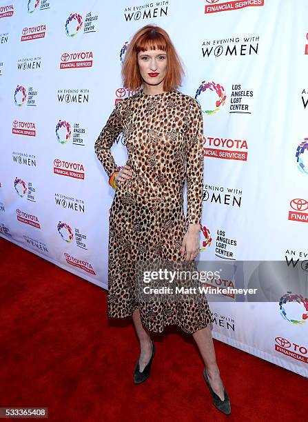 Actress Breeda Wool attends An Evening with Women benefiting the Los Angeles LGBT Center at the Hollywood Palladium on May 21, 2016 in Los Angeles,...