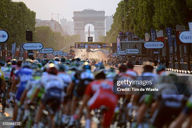 100th Tour de France 2013 / Stage 21 Illustration Illustratie / Peleton Peloton / Arc de Triomph / Landscape Paysage Landschap / Versailles - Paris...