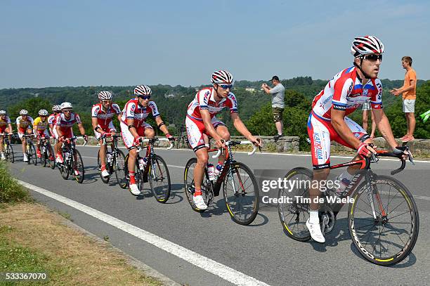 Tour de Wallonie 2013/ Stage 4 Katusha Team / Andenne-Clabecq / Tour de Wallonie Ronde Wallonie/ Rit Stage / Tim De Waele