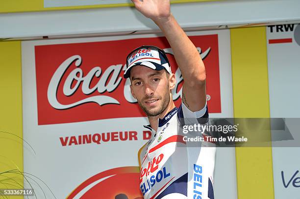 Tour de Wallonie 2013/ Stage 4 Podium/ Kenny DEHAES Celebration Joie Vreugde/ Andenne-Clabecq / Tour de Wallonie Ronde Wallonie/ Rit Stage / Tim De...
