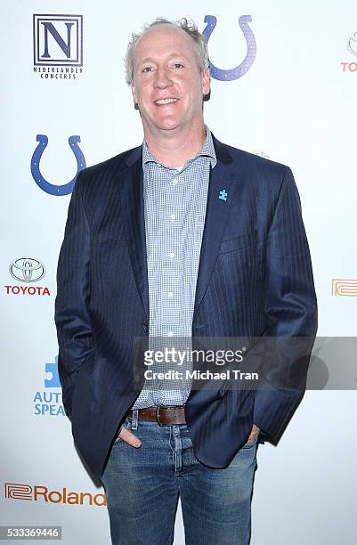 Matt Walsh arrives at the 4th Annual Light Up The Blues held at the Pantages Theatre on May 21, 2016 in Hollywood, California.