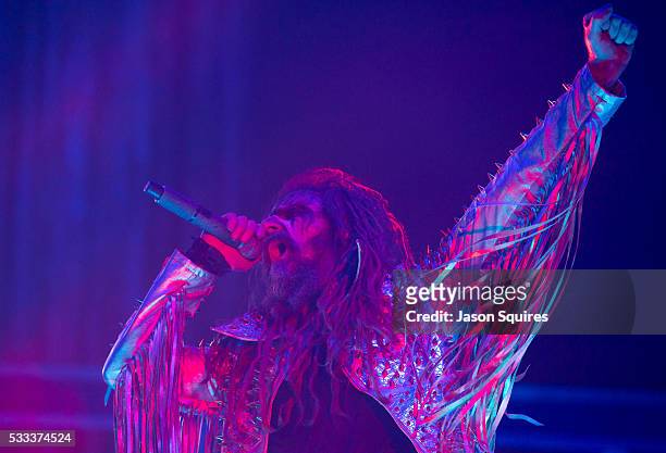 Rob Zombie performs at MAPFRE Stadium on May 21, 2016 in Columbus, Ohio.
