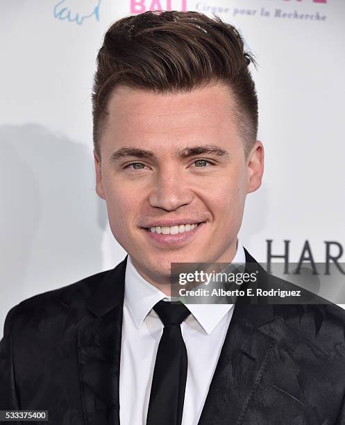 Singer Shawn Hook attends the Kaleidoscope Ball at 3LABS on May 21, 2016 in Culver City, California.