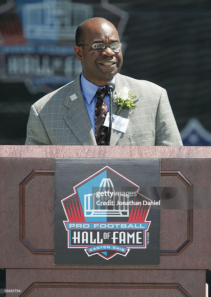 NFL Hall of Fame Enshrinement Ceremony