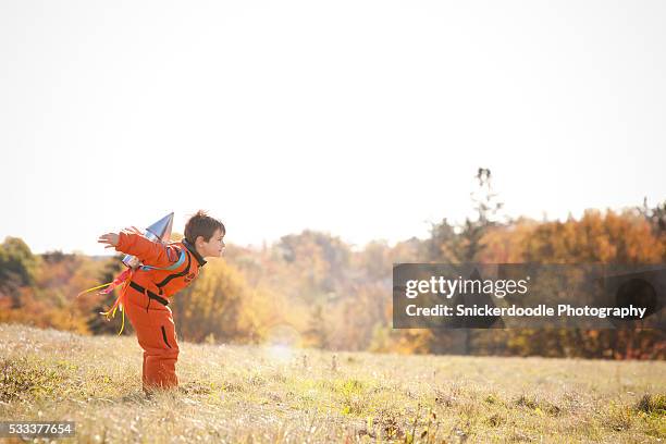 ready for takeoff - astronaut kid stock pictures, royalty-free photos & images