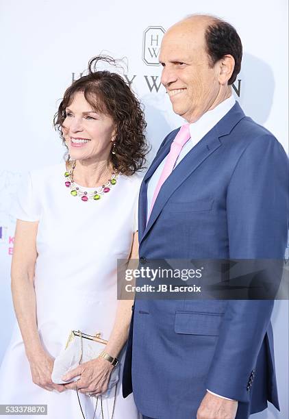 Michael Milken and Lori Anne Milken attend the Kaleidoscope Ball held at 3LABS on May 21, 2016 in Culver City, California.