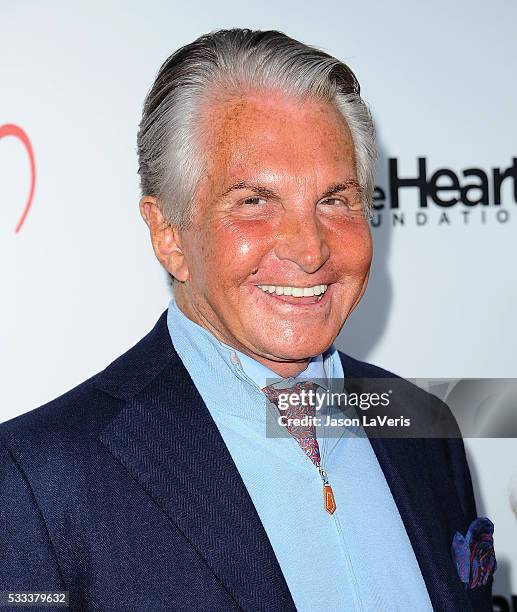 Actor George Hamilton attends The Heart Foundation event at Ron Burkle's Green Acres Estate on May 21, 2016 in Beverly Hills, California.