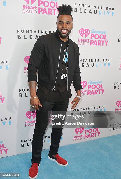 Jason Derulo attends at IHeartRadio Summer Pool Party 2016 at Fontainebleau Miami Beach on May 21, 2016 in Miami Beach, Florida.