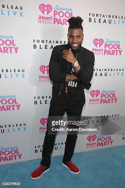 Jason Derulo attends IHeartRadio Summer Pool Party 2016 at Fontainebleau Miami Beach on May 21, 2016 in Miami Beach, Florida.