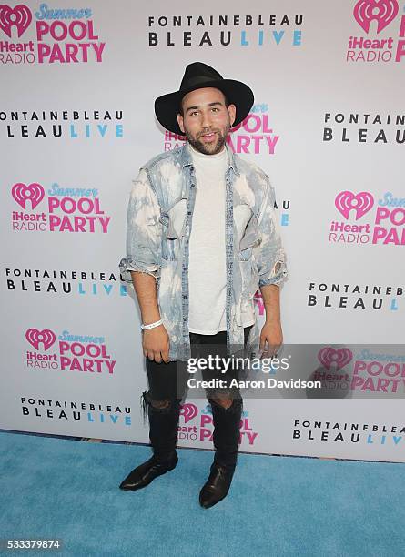 Parson James attends IHeartRadio Summer Pool Party 2016 at Fontainebleau Miami Beach on May 21, 2016 in Miami Beach, Florida.