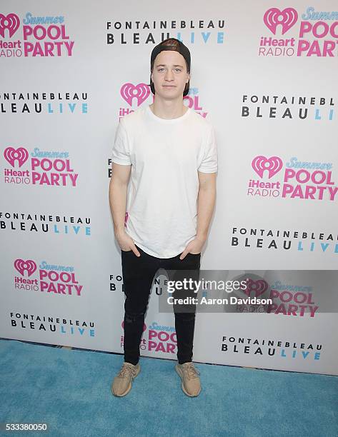 Attends IHeartRadio Summer Pool Party 2016 at Fontainebleau Miami Beach on May 21, 2016 in Miami Beach, Florida.