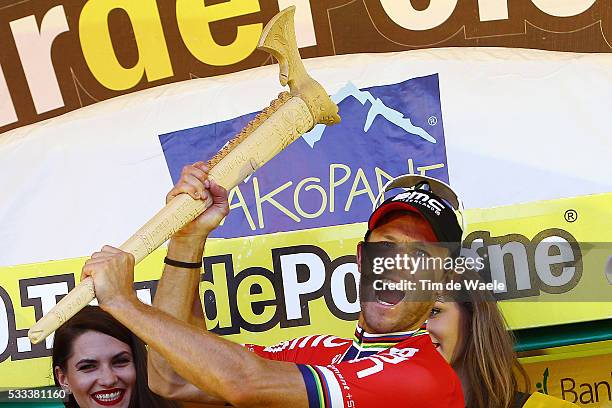 70th Tour of Poland/ Stage 5 Podium/ Thor HUSHOVD Celebration Joie Vreugde / Nowy Targ - Zakopane Tour de Pologne Ronde Van Polen/ Rit Stage/ Tim De...