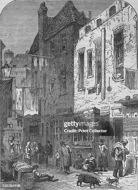 London Rookeries 78 London Victorian Slums Stock Photos, High-Res Pictures, and Images ...