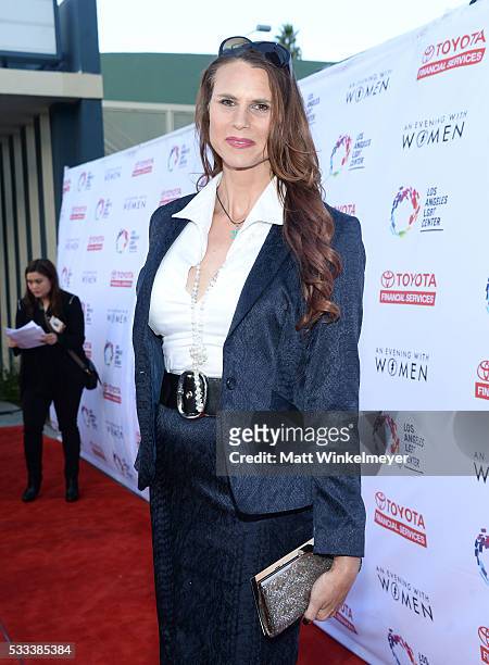 Actress Erika 'Amazon Eve' Ervin attends An Evening with Women benefiting the Los Angeles LGBT Center at the Hollywood Palladium on May 21, 2016 in...
