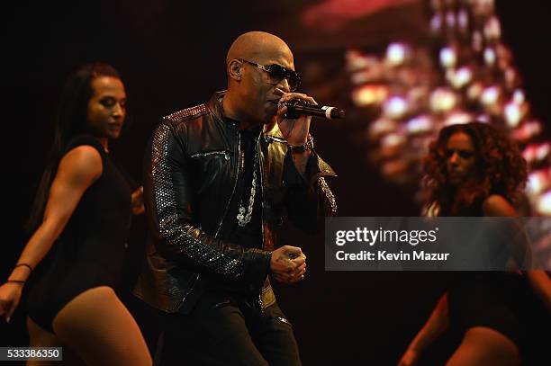 Mario Winans performs onstage during the Puff Daddy and The Family Bad Boy Reunion Tour presented by Ciroc Vodka and Live Nation at Barclays Center...