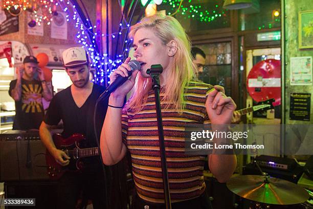 Drew Citron of Beverly performs at The Hope And Ruin as part of The Alternative Escape on May 21, 2016 in Brighton, England.