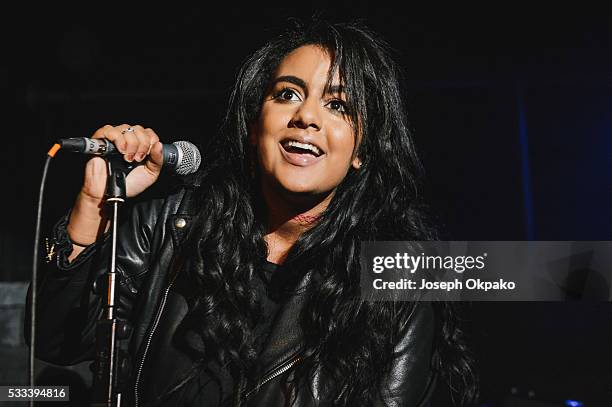 Bibi Bourelly performs on Day 3 of The Great Escape Festival on May 21, 2016 in Brighton, England.