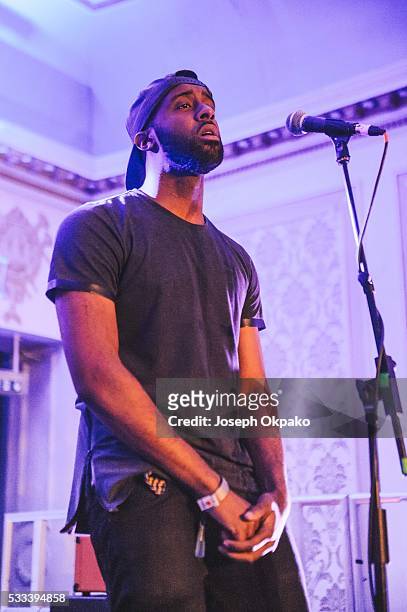 Shakka performs on Day 3 of The Great Escape Festival on May 21, 2016 in Brighton, England.