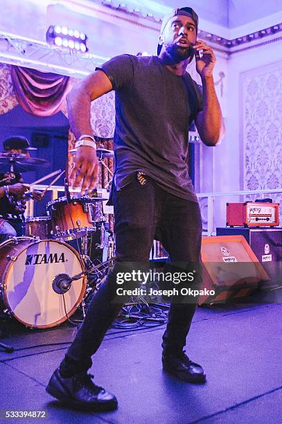 Shakka performs on Day 3 of The Great Escape Festival on May 21, 2016 in Brighton, England.