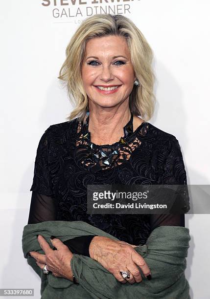 Singer Olivia Newton-John attends the Steve Irwin Gala Dinner at JW Marriott Los Angeles at L.A. LIVE on May 21, 2016 in Los Angeles, California.