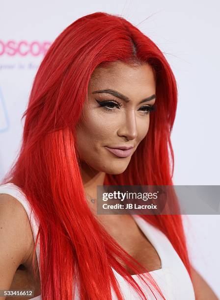 Eva Marie attends the Kaleidoscope Ball held at 3LABS on May 21, 2016 in Culver City, California.