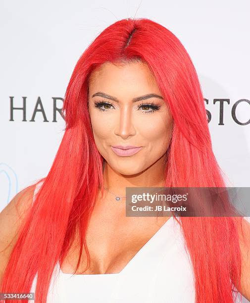 Eva Marie attends the Kaleidoscope Ball held at 3LABS on May 21, 2016 in Culver City, California.