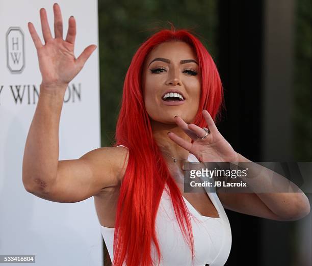 Eva Marie attends the Kaleidoscope Ball held at 3LABS on May 21, 2016 in Culver City, California.