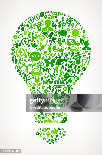 Light Bulb Environmental Conservation and Nature interface icon Pattern Light Bulb Environmental Conservation and Nature interface icon Pattern