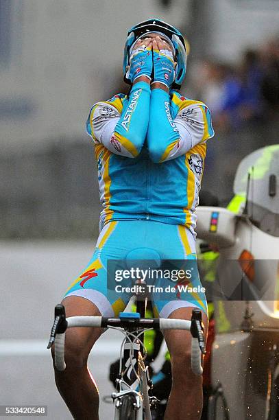 Paris - Nice 2011 / Stage 7 Arrival / Remy Di Gregorio / Celebration Joie Vreugde / Brignoles - Biot-Sophia Antipolis / Etape Rit / Tim De Waele |...