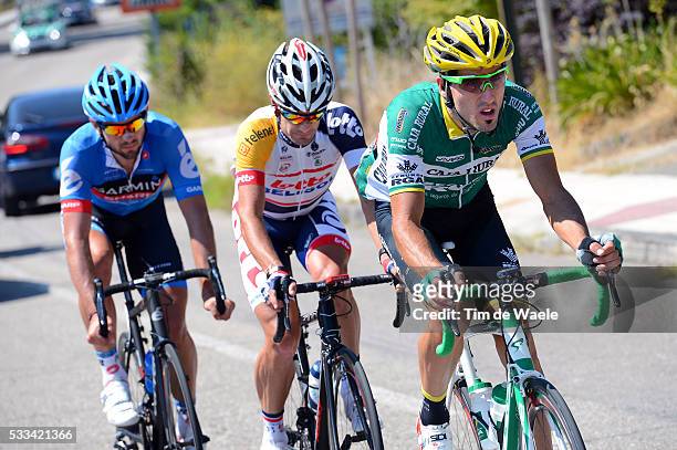 68th Tour of Spain 2013 / Stage 2 ARAMENDIA Francisco Javier / HENDERSON Gregory / RASMUSSEN Alex / Pontevedra - Baiona / Vuelta Ronde van Spanje /...
