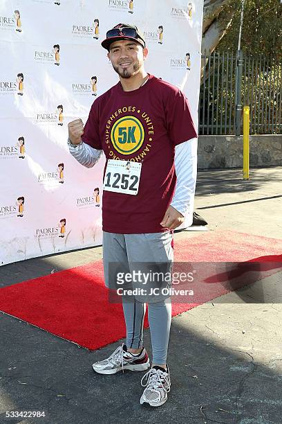 American professional boxer Brandon Rios attends Padres Contra El Cancer's 9th Annual Stand For Hope at Rose Bowl on May 22, 2016 in Pasadena,...