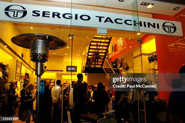 The exterior of the Sergio Tacchini Store is seen at Westfield Bondi Junction on August 8, 2005 in Sydney, Australia.