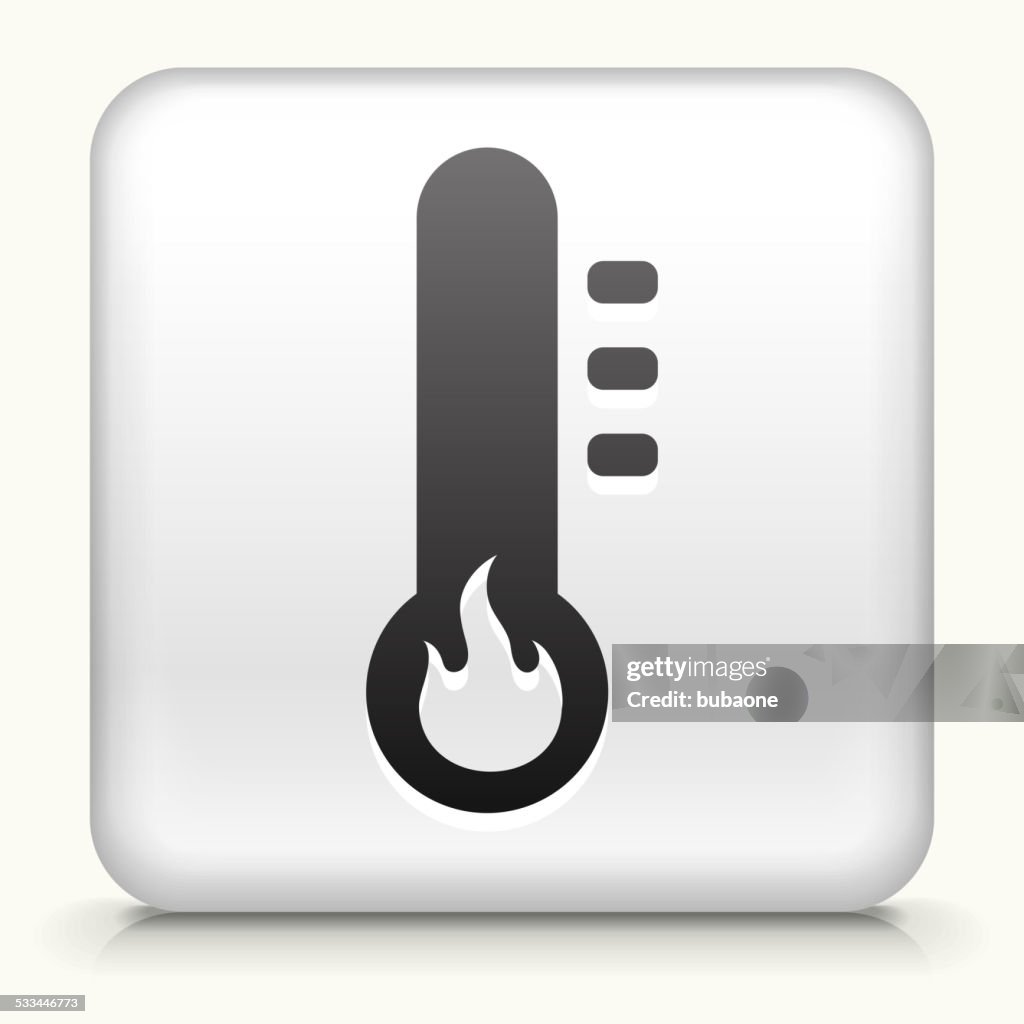 Square Button With Heat Royalty Free Vector Art High-Res Vector Graphic ...