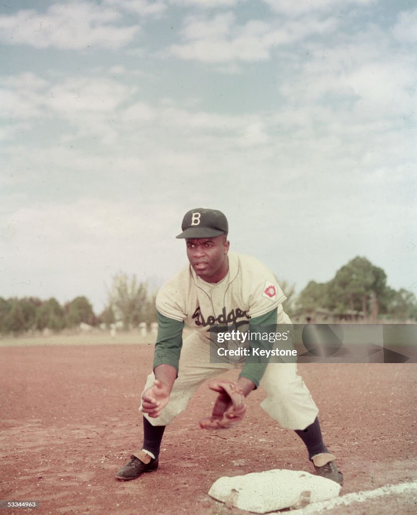 Jackie Robinson In Action