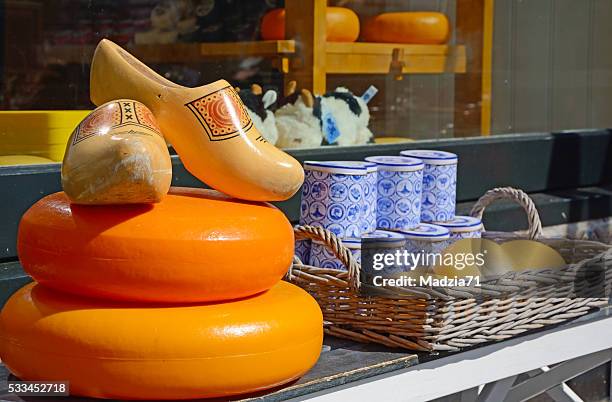 cheese store - clogs stock pictures, royalty-free photos & images