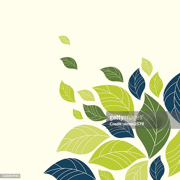 spring background - 樹葉 幅插畫檔、美工圖案、卡通及圖標