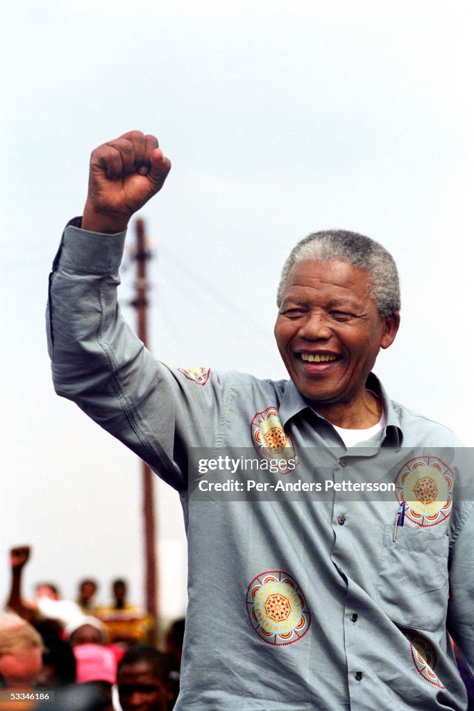 Nelson Mandela...