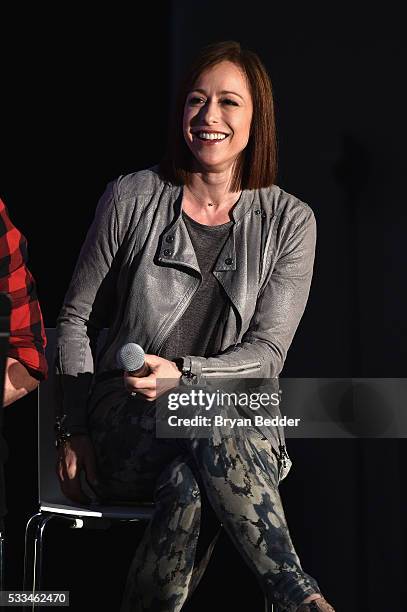 Actress Paige Davis performs on stage during the Rent-Sing-A-Long at the 2016 Vulture Festival at Milk Studios on May 22, 2016 in New York City.