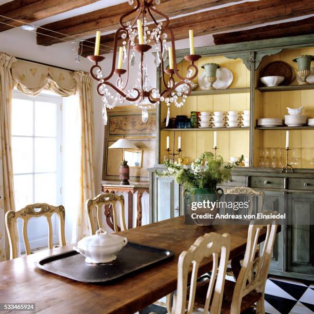 Provence Kitchen Interior Design Photos and Premium High Res Pictures ...