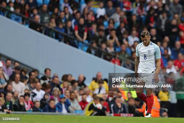 Jack Wilshire of England during the International Friendly match between England and Turkey at Etihad Stadium on May 22, 2016 in Manchester, England.