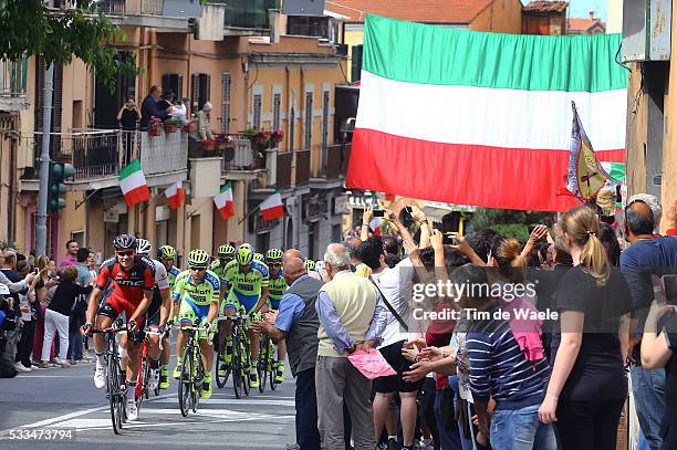 98th Tour of Italy 2015 / Stage 7 Illustration Illustratie / Peleton Peloton / Italian Flag Drapeau Vlag / Landscape Paysage Landschap / ZABEL Rick /...