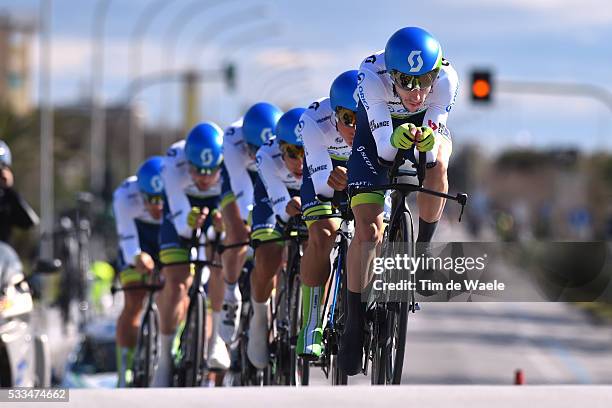 51th Tirreno - Adriatico 2015 / Stage 1 Team FDJ / PINOT Thibaut / BONNET William / GENIEZ Alexandre / LADAGNOUS Mathieu / LE BON Johan / MORABITO...