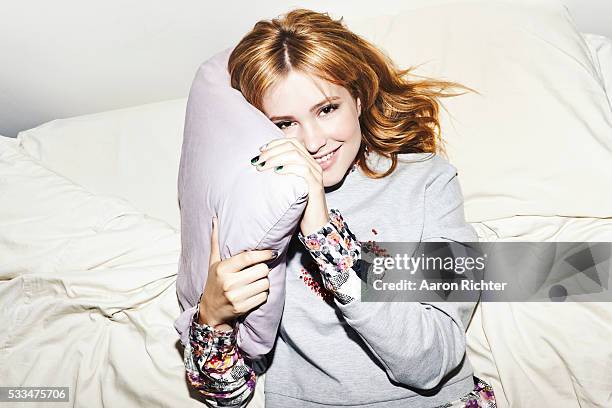 Actress Alexia Fast is photographed for Nylon Magazine on September 29, 2012.