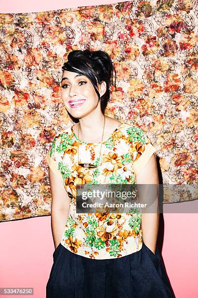 Kathleen Hanna is photographed for Spin Magazine on June 25, 2013 in New York City. PUBLISHED IMAGE.