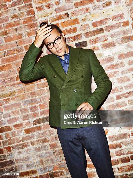 Director Cary Fukunaga is photographed for Esquire Magazine in 2014 in New York City.