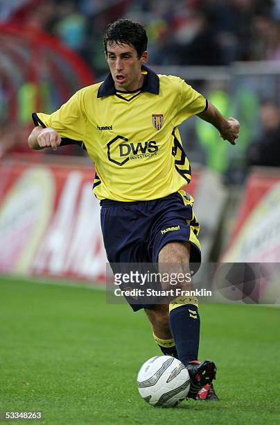 Peter Whittingham of Aston Villa in action during the friendly match between FC Utrecht and Aston Villa on July 27, 2005 held at the Galgenwaard...
