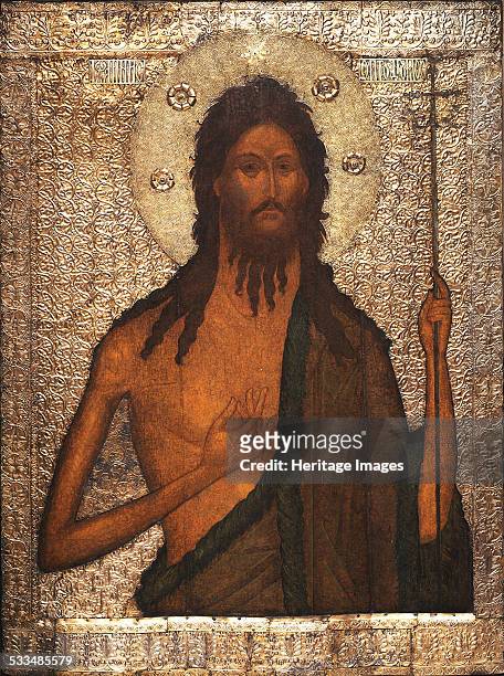 Saint John the Baptist, c. 1560. Found in the collection of State United Museum Centre in the Kremlin, Moscow.