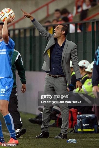 Head coach Guy Luzon of Standard pictured during the UEFA Europa league match Group G day 1 between Standard de Liege and HNK Rijeka at the Maurice...