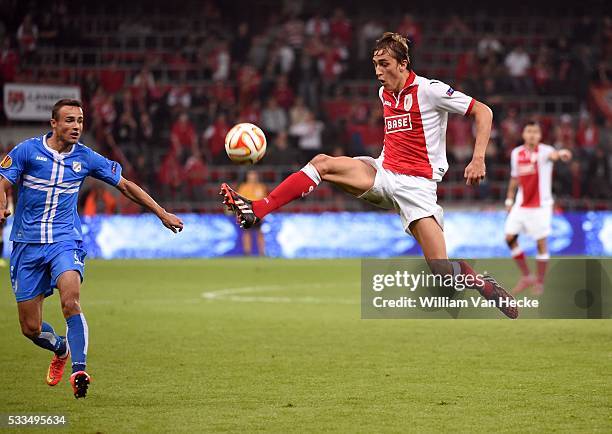 Julien De Sart of Standard pictured during the UEFA Europa league match Group G day 1 between Standard de Liege and HNK Rijeka at the Maurice...
